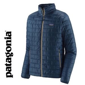 Patagonia Nano Puff Jacket Large Aquatic Blue